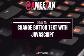 change button text in JavaScript